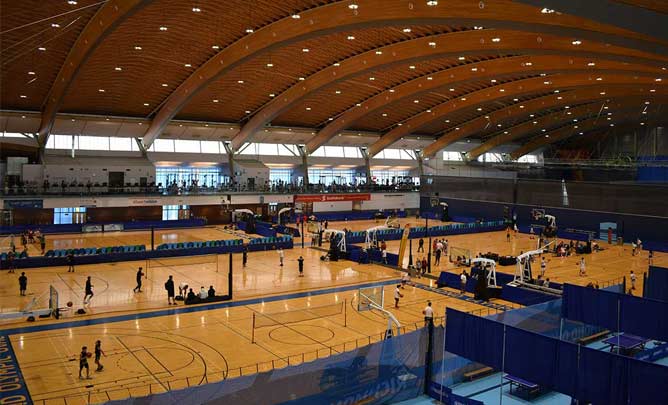 Sports facility built in the UAE